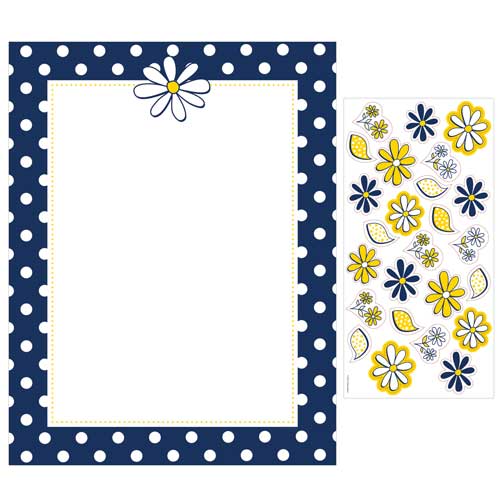 2011844 - Navy Dots & Daisy
