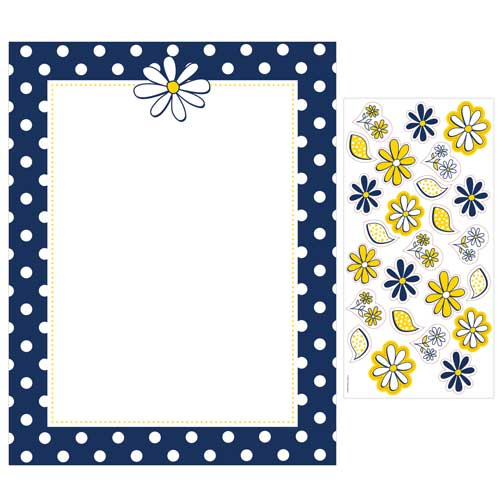 2011844 - Navy Dots & Daisy