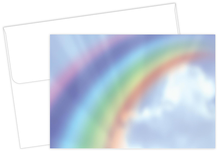 Rainbow Thank You Notecard 20CT