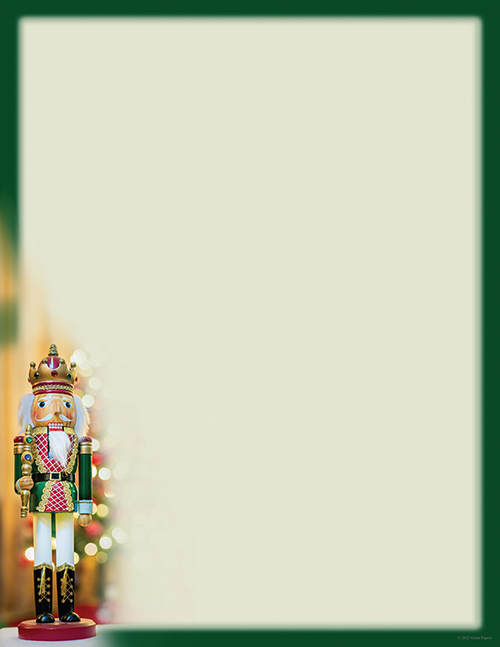 Holiday Nutcracker Letterhead, 50 CT