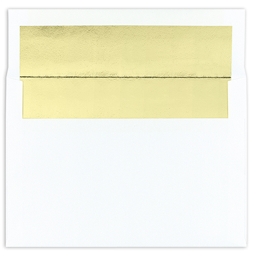 great papers gold foil lined a7 envelope a7 envelope