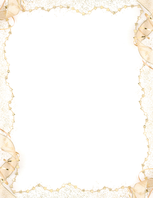 Gold Party Letterhead 80CT