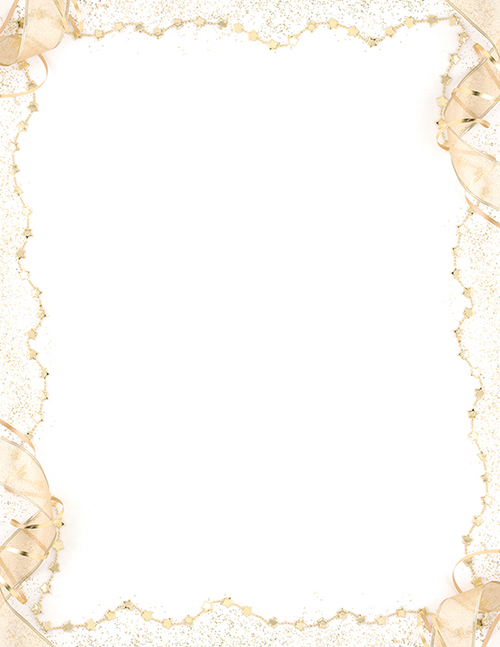 Gold Party Letterhead 80CT