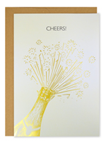 Cheers Congratulations Encouragement Card 3CT