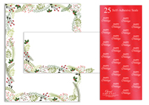 Merry Twigs  Holly Stationery Kit 25 CT