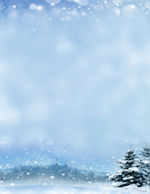Beautiful Winter Letterhead 25CT