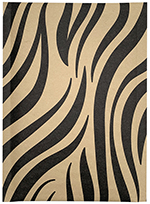 Kraft Zebra Design, Bubble Mailer, 25 CT