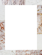 Rose Marble Frame, Letterhead 80 CT