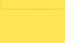 Bright Yellow 9x6 Envelope 25CT