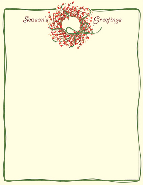 20103014 - Season's Greetings Wreath