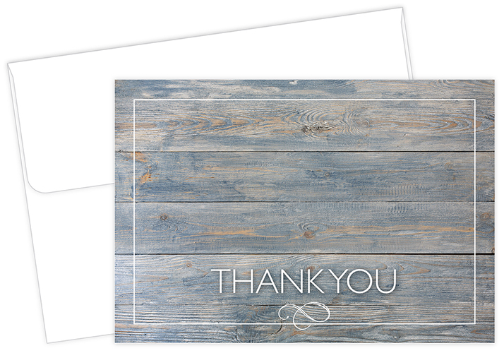 Drift Wood Thank You Card 50CT