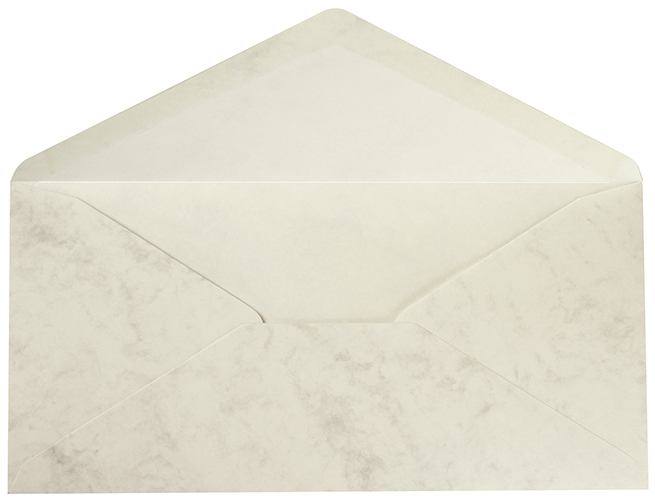 Marble Grey DL Tissue Lined Envelope 25CT