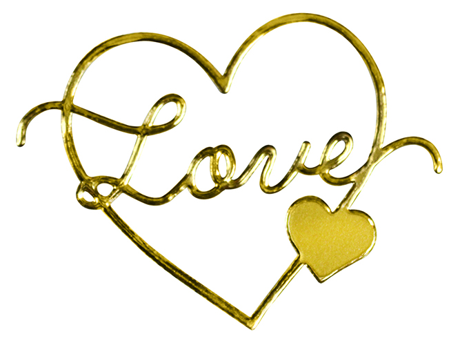 Delicate Touch Gold Love Seal 27CT