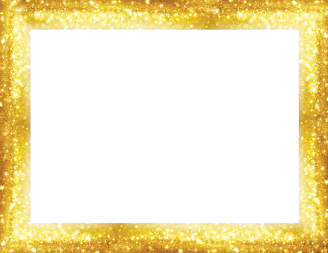 Sparkle Gold Letterhead 50 CT