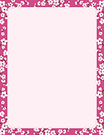 Cherry Blossoms Letterhead 80CT