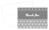 Acanthus Thank You Notecards 24CT