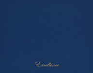 Excellence Navy Certificate Cover 5CT