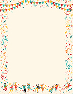 Mardi Gras Letterhead 80CT