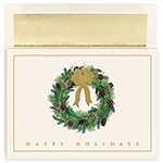 Festive Wreath Holiday Card 16CT