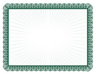 Green Value Certificate 100CT