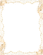 Gold Party Letterhead 80CT